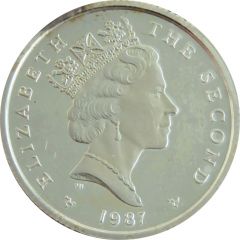 1 Pound - Elizabeth II Viking, Silver Piedfort