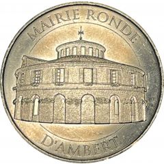 Jeton touristique - Monnaie de Paris - Mairie ronde d`Ambert