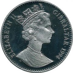 1 Crown - Elizabeth II King George VI and pilots, Silver Proof