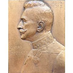 Plaquette - Conrad von Hötzendorf