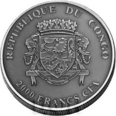 2000 Francs CFA Ursus Arctos Middendorffi