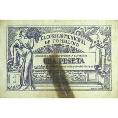 1 Peseta Tomelloso