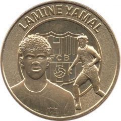 Jeton touristique - Monnaie de Paris - FCB - Lamine Yamal