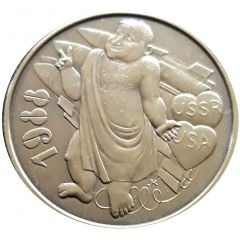 Jeton de vœux 1988