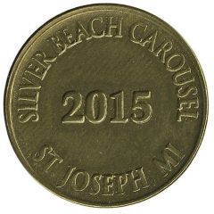 Ride Token - Silver Beach Carousel St. Joseph, Michigan