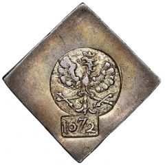1/8 Daalder Klippe, siege of 1672