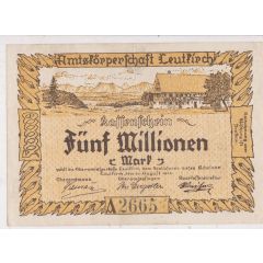5 000 000 Mark Oberamt Leutkirch