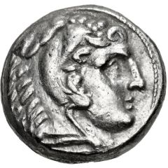 Tetradrachm - Cassender In the name of Alexander III, Amphipolis