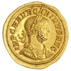 Aureus - Carinus VIRTVS AVGG, Hercules