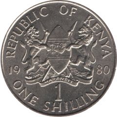 1 Shilling Copper-nickel