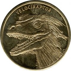 Medal - Velociraptor The Natural History Museum, London