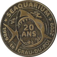 Token - Arthus Bertrand - Trésors de France Seaquarium du Grau-du-Roi