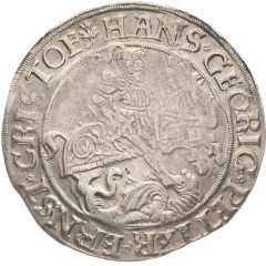 1 Thaler - John George I, Peter Ernest I and Christoph II