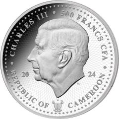 500 Francs CFA Bengal tiger