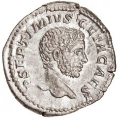 Denarius - Geta PONTIF COS II