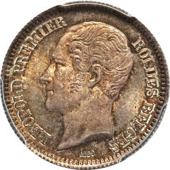 1/2 Franc - Léopold I Pattern