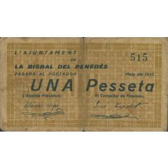 1 Peseta La Bisbal del Penedès