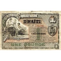 1 Gourde Northern Republic of Haiti