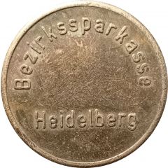 Safe deposit token - Ostertag Heidelberg