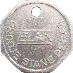 Tool Token - Orodje stane denar Elan, Begunje na Gorenjskem