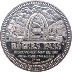 1 Dollar - Rogers Pass Centennial