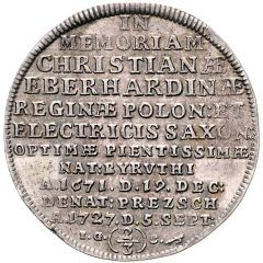 ⅔ Thaler - Frederick August I Death