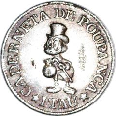 1 Pataca - Tio Patinhas Caderneta de Poupança Itaú