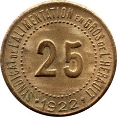 25 Centimes