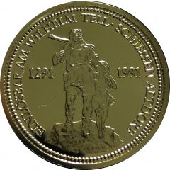 1 oz Platinum Wilhelm Tell