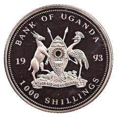 1000 Shillings Matterhorn, copper-nickel