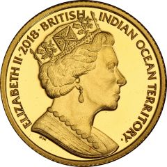 4 Pounds - Elizabeth II The Lion and the Unicorn, Gold