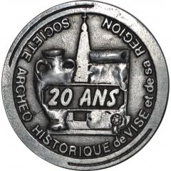 médaille jeton - Societe Archeo Historique de Vise et de sa Region