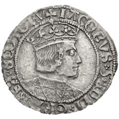 1 Groat - James V 2nd Coinage, Type IV
