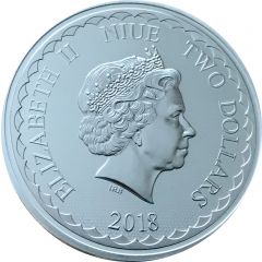 2 Dollars - Elizabeth II Double Dragon
