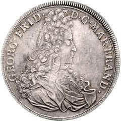 1 Thaler - George Frederick II Start of reign