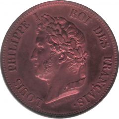 1 Décime - Louis-Philippe I pattern of Barre