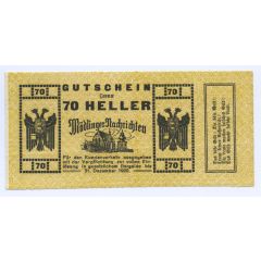 70 Heller Nachrichten