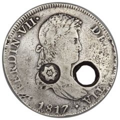 8 Reales Type I Countermark