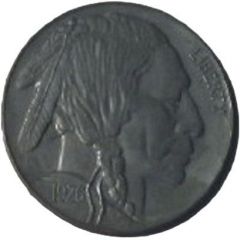 Buffalo Nickel Replica