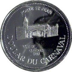 Dollar du Carnaval - Quebec City, Quebec