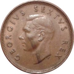 1/4 Penny - George VI SUID AFRIKA - SOUTH AFRICA