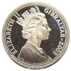 10 Pounds - Elizabeth II Battle of Trafalgar, Silver Proof