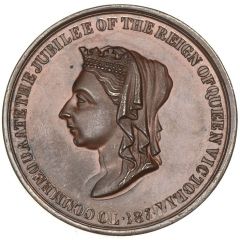 Medalet - Victoria Golden Jubilee, Stokes