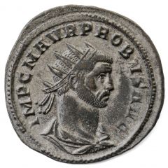 Antoninianus - Probus Draped and cuirassed, right, FIDES MILIT[VM], Fides