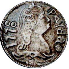 1 Pardau - José I Goa mint
