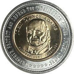 Presidential Oath Dollar John Quincy Adams