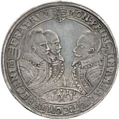1 Thaler - John George I, Christian I, August, Rudolph and Louis