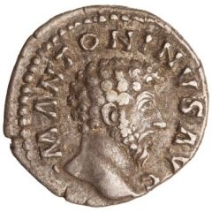 Denarius - Marcus Aurelius PROV DEOR TR P XVI COS III, Providentia
