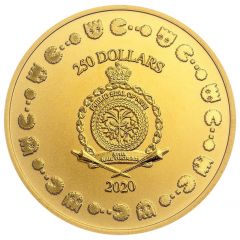 250 Dollars - Elizabeth II Pac-Man