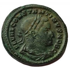Nummus - Constantinus I GENIO POPVLI ROMANI, S/A, Treveri